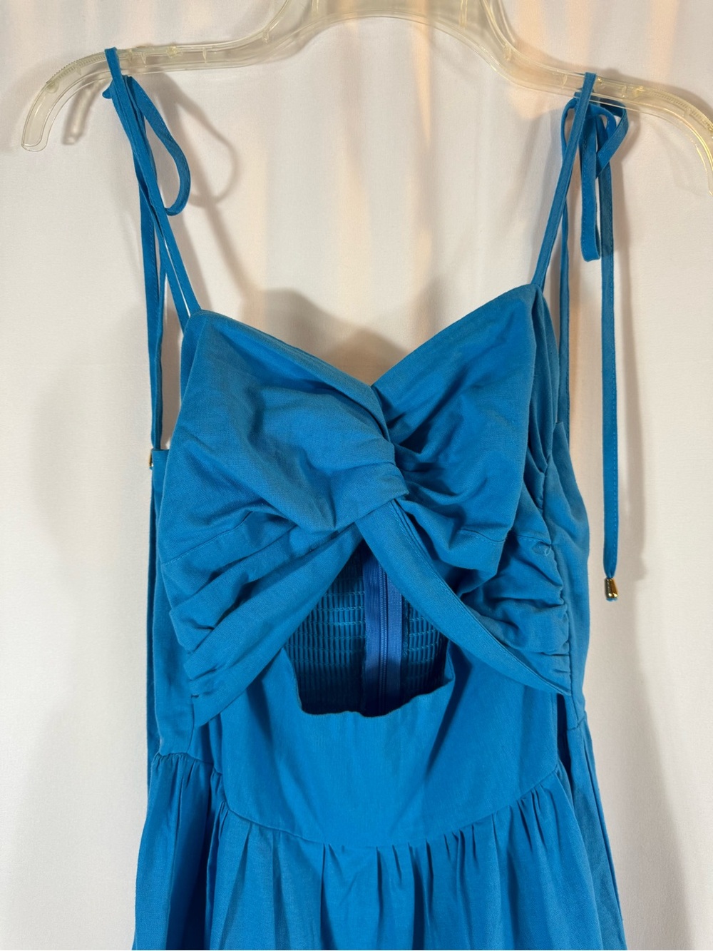 Petal and Pup Women's Lenny Maxi Dress size:S color: blue - Picture 6 of 13
